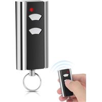 Télécommande pour ouvre-porte de garage 433,92 MHz - Pour Normstahl RCU 433 2K - Code tournant - Compatible avec RCU 433-2, RCU 433-4, EA433 2KM, EA433 2KS, T433-4 - Émetteur manuel