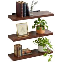 Wall Shelves Set Of 3 - Hanging Display For Decor