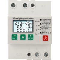 Disjoncteur WiFi intelligent, protection contre les surtensions et les fuites, protection contre la foudre avec nombre de puissance AC230 50 ou 60HZ 1A à 63A