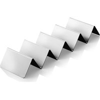 Présentoir à snacks 4 étagères 35 x 10 cm H 5 cm inox - Was Germany