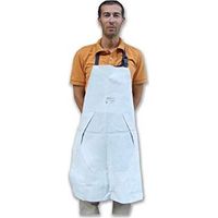 Trafimet F12112L Grembiule da Saldatore in Crosta di Cuoio con Tasca 90x60 cm