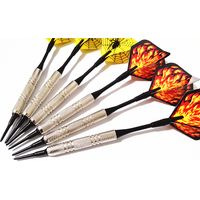 Jeu de fléchettes avec fléchettes souples et fléchettes de rechange pour enfants, cadeau idéal pour l'entraînement en intérieur, le sport et l'exercice.
