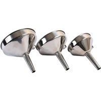 SET DI SPINELLI LASER IN ACCIAIO INOX 7099 3 PEZZI Ø 100 mm, 120 mm, 140 mm