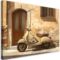 Tableaux, Scooter Vespa Toscane,90x60