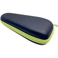 Hard Cover Carry Case - EVA Travel Pouch - For Philips OneBlade QP2530 QP2520 - Black - 1 Piece