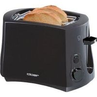 Cloer 3310 Toaster schwarz 2 Scheiben 825 Watt