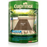 Cuprinol Anti Slip Decking Stain - Natural Oak - 5 Litre