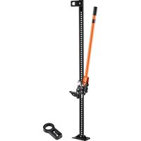 VEVOR Cric Tout-Terrain 4x4 Capacite de Charge 3,18 tonnes, Cric a Cremaillere 152,5 cm, Hi-Lift Haute Levee avec Plage de Levage de 13-138 cm, Outil pour Vehicules Tout-Terrain Tracteurs Ferme