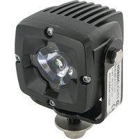 Faro da lavoro LED'6W 550 lm quadrato 12/24V trasparente imbullonato 74x74x60 mm Deutsch 2-pin'fascio ampio 1 LED'Capella N10