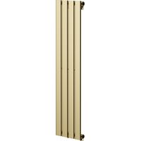 Colore Hudson Brushed Brass 1200mm x 300mm Single Panel Radiator