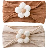 2 Pièces Bébé Fille Bandeau,Bandeaux Accessoire Cheveux Bebe Fille,Bandeaux Bandeau Bebe Fille Arc élastiques,Bébés Coffret Cadeau