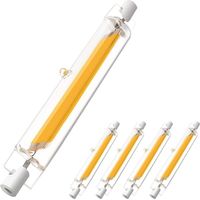 Ampoule Halogene R7S 118mm, R7S LED 118mm, Ampoule LED R7S 118mm, R7S LED, LED R7S 118mm, Ampoule R7S LED 118mm, Ampoule R7S LED, LED R7S, Ampoule LED R7S, Ampoule Tube, R7S 118mm, 13W (Pack 5) [Class