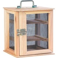 Masy Formaggero da Tavolo in Legno Naturale con Ventilazione