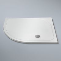 Merlyn Touchstone Slip Resistant Offset Quadrant Shower Tray 1000mm x 800mm Left Handed