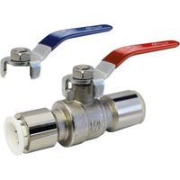 John Guest Speedfit 15mm Brass Bodied Pushfit Ball Valve WRAS Approved