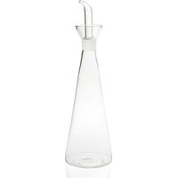 Glasölflasche Ø8x28,5cm 500ml MS64322 Andrea House