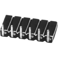 W & P Products Connettore femmina (precisione) Numero di righe: 1 Poli per fila: 40 154-040-1-50-00 1 pz.