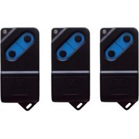 Garage door remote control compatible with FAAC TM2 433 MHz DPH DS 7873892 (3 pieces)