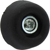 20 x SOTTOSEDIA A CONO C/VITE NERO 30 MM CONF 8 PZ