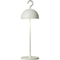 Sompex Hook lámpara de suspensión blanca 36 cm moderna