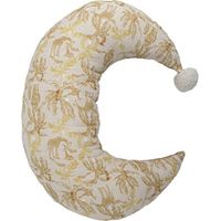 Baby-Kissen Halbmond Beige 30x40 cm
