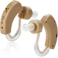 HdO-Hinter-dem-Ohr-Soundverstärker, Super-Mini-Soundverstärker für besseres Hören (Paar)