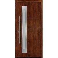 Hörmann Ecostar Haustür "ISOPRO Secur IPS 780S", dark oak, 110 x 210 cm (B x H), DIN Links