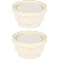 UlisemPool Ladder Stopper, 2 Pieces Pool Ladder Rubber Stopper Swimming Pool Accessory For Swimming Pool Ladders