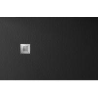MITIA Marble Shower Tray 140x90cm, noir