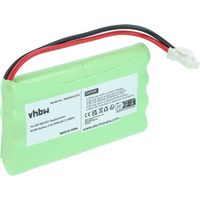 vhbw Akku Ersatz für Somfy MB-9.6V 8KR15/51 MGH956375B für Schiebetorantrieb Torantrieb Drehtorantrieb (800mAh, 9,6V, NiMH)
