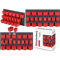Pannello organizzazione Kistenberg rosso nero 40 cm
