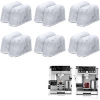 Lot de 12 filtres à eau pour accessoires Ninja Luxe Cafe, Cartouches de Rechange pour Machine à Café Ninja ES601, ES655CO, ES701