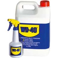 WD40 LUBRIFICANTE MULTIUSO 5 FUNZIONI ML.5000 ml.5000 in lattina + dosatore spray WD40