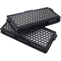 Lot de 2 filtres actifs HEPA pour aspirateur Miele S4000/S5000 Cat