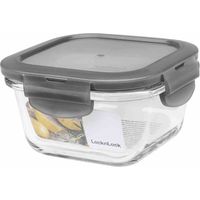 Box "Boroseal" 0,3 l quadratisch 12 x 12 x 6,5 cm, transparent