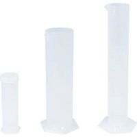 Cilindro Graduato Cc 500 - H.25 Cm - 6,5 Cm Per Gradazione Miscele 2/4%.