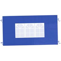 Panneau bleu style B – Paroi gazebo – Ombrage immédiat – Adapté pop up – 1 pièce – Extérieur