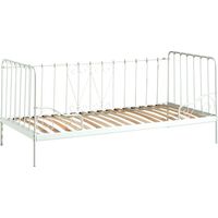 Lit capitaine 90x200 Sommier inclus Vipack Alice - Blanc