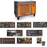Beta BW 2400 RSC24AXXL Cassettiera antiribaltamento con assortimento in termoformati - Arancione