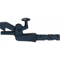Torhalter 1304 Gr.2,Länge sichtbar 125mm,Wandmontage,Temperguss schwarz lackiert