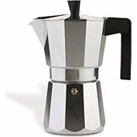 Cafetera Italiana Valira VITRO 3T Plateado Aluminio 3 Tazas