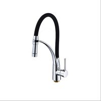 Robinet de cuisine, robinet de cuisine à 2 jets, robinet de cuisine avec douchette extractible, robinet de cuisine pivotant à 360°, robinet d'évier en acier inoxydable.