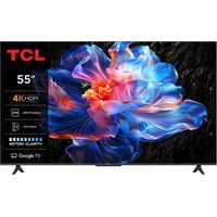 TCL – Téléviseur LED 139 cm UHD 4K – Smart TV avec Bluetooth – 3 ports HDMI – Classe énergétique A