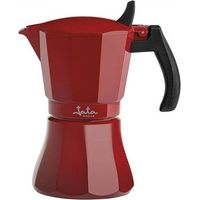 Caffettiera italiana jata home hcaf2009/ 9 tazze/ rosso vulcano