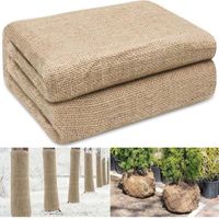 Toile de jute naturelle pour jardin, protection hiver des plantes et légumes contre le gel 40inx15ft