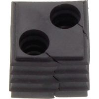 CONTA-CLIP KDS-DE 2X8 BK Dichtelement Thermoplastisches Elastomer Schwarz 10 St.