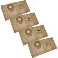 vhbw 20x sacs remplacement pour Protool / Festool 625344 pour aspirateur - papier, marron