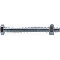 Perno de cabeza hexagonal Viswood acabado galvanizado Ø4 x 40 mm (lote de 14)