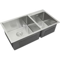KuKoo Double Stainless Steel Sink
