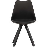 Zeno chaise de salle à manger noir